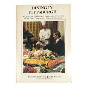 Dining In Pittsburgh Vintage Cookbook Barbara Klein Judith Roscow Local Ethnic